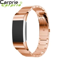 Лучшая цена нержавеющая сталь Ремешок Браслет ремешок для FitBit Charge 2 действовать Высокое качество Прямая DEC15