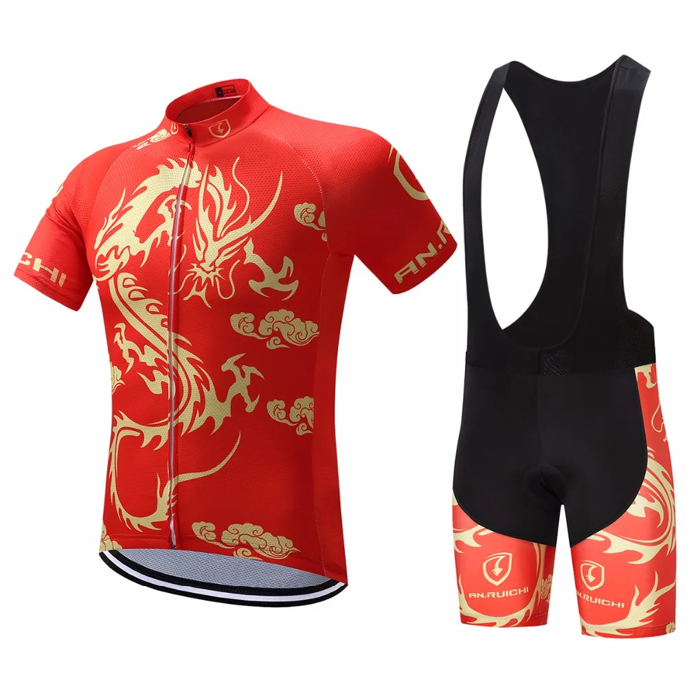 

Cycling Jersey Set Men 2018 Dragon Printing Short Riding Bicycle Cycling Clothing Men Sport Jerseys Customized/Wholesale Service