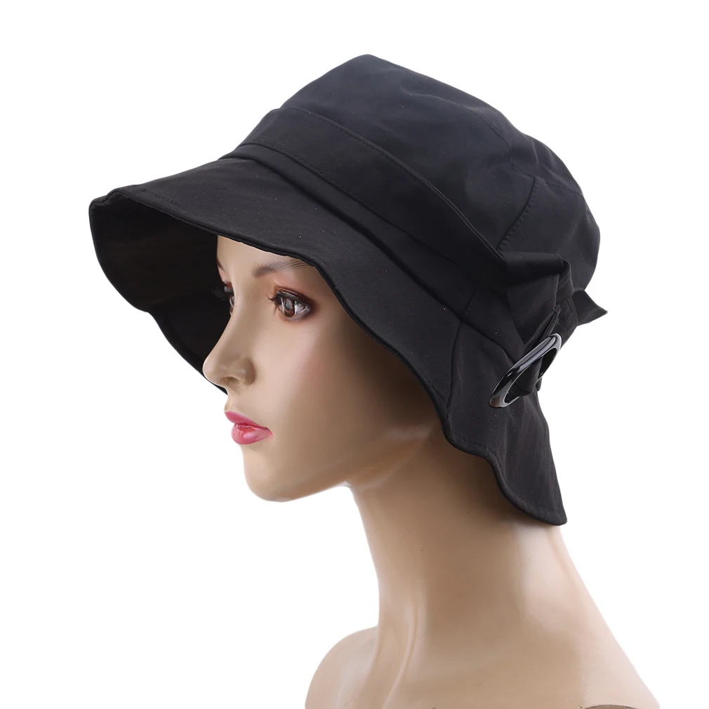 New Spring Summer Fashion Tide Foldable Cap Sun Hat Woman Bucket Caps Fisherman Hat Female