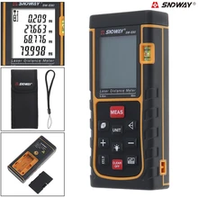 80 м многофункциональный лазерный дальномер с уровневым прибором и подсветкой Поддержка одного расстояния и непрерывного измерения