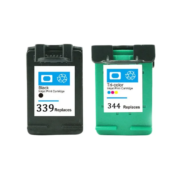 Cartucho de tinta 339 344 C8767EE C9363EE remanufacturado para impresora HP  339 344 Deskjet 460 5740 5745 Photosmart 2575 2610 2710|Cartuchos de tinta|  - AliExpress