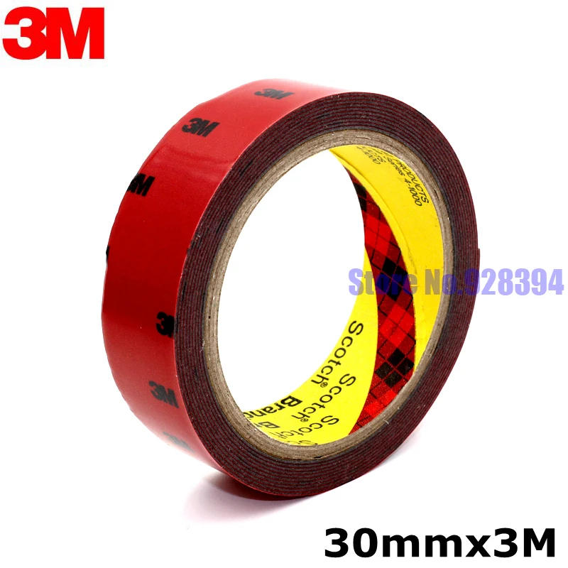 30mm x 3Meter 3M Tape Automotive Auto Truck Car Acrylic Foam Double