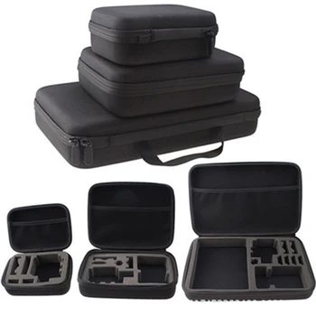 

Portable Action Camera Case For Gopro Accessories Small Medium Large Size Anti-shock Storage Bag For Gopro Hero 2/3+/4 Sport Cam