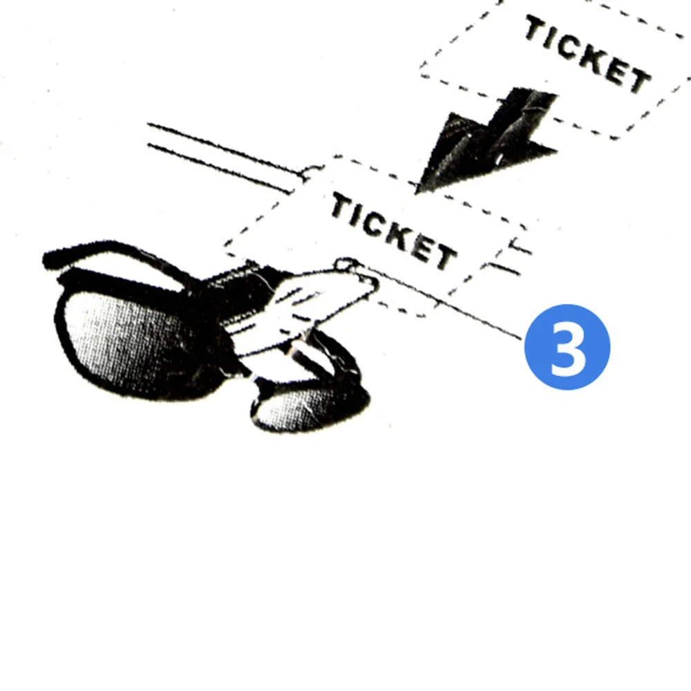 Переносная застежка Cip зажим для очков зажим для билетов, карточек ABS автомобильные чехлы для очков Черный Автомобильный солнцезащитный козырек держатель для солнцезащитных очков