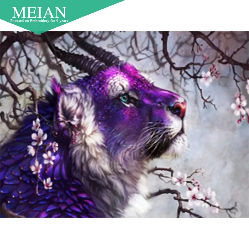 

Meian,Full,Diamond Embroidery,Animal,Strange,5D,Diamond Painting,Cross Stitch,3D,Diamond Mosaic,Needlework,Crafts,Christmas,Gift