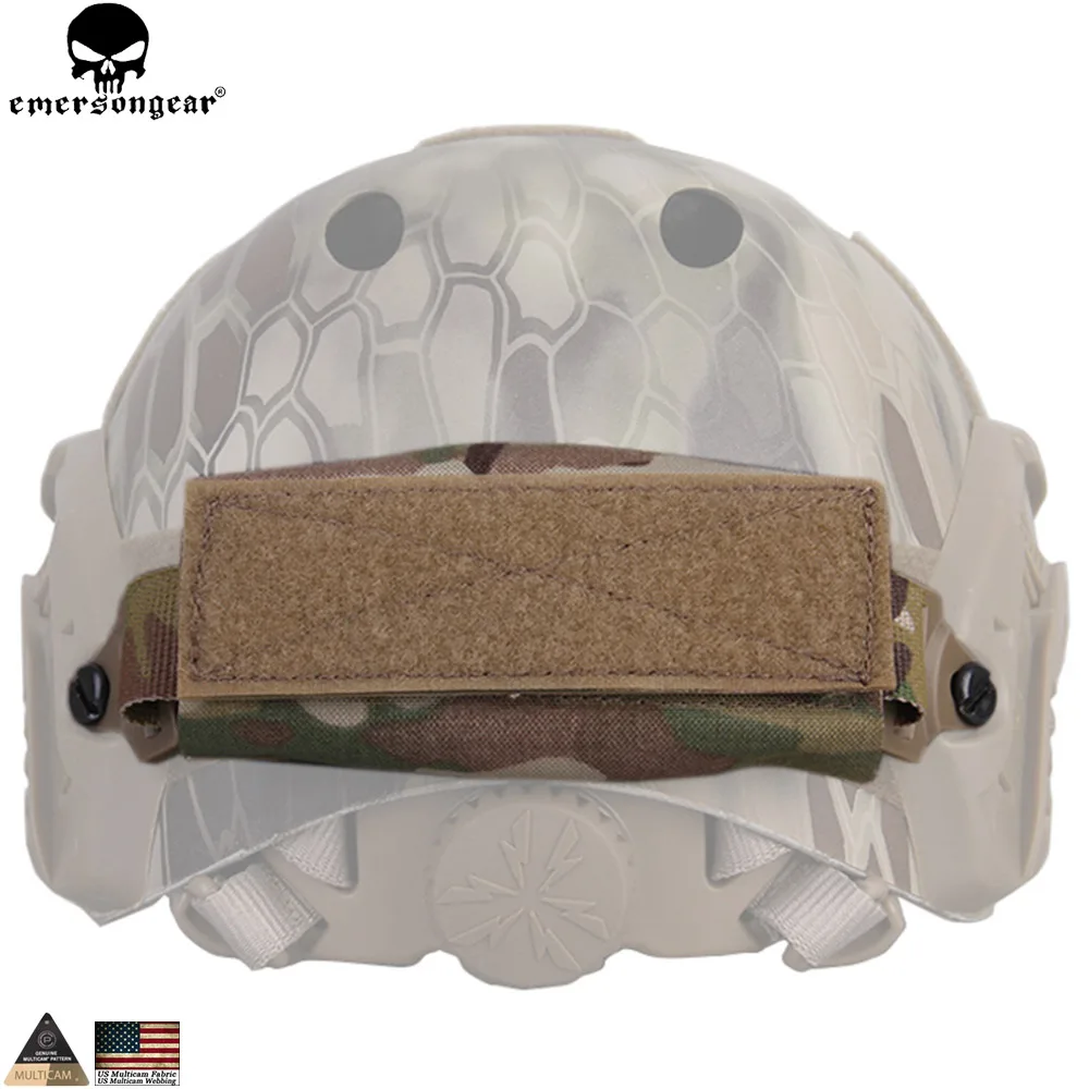 

EMERSONGEAR Counterweight Pouch Balancing Bag Tactical Combat Helmet Hunting Accessory FAST Rear Helmet Pouch EM8826