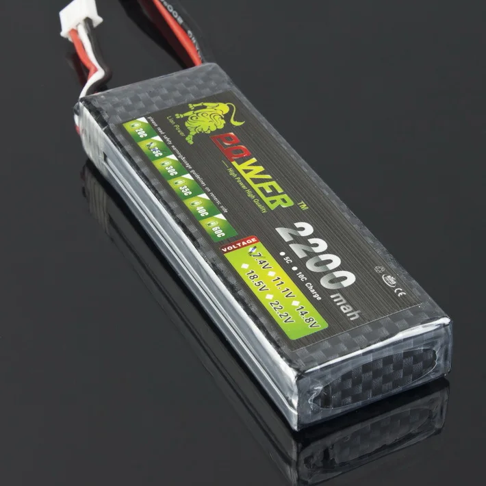 Lion power 2S Lipo Аккумулятор 7,4 V 2200mah 25C Max 40C JST/T/XT60 Разъем для RC Qudcopter вертолета самолета автомобиля 1/16 Revo игрушки