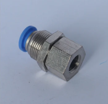 

tube 10mm-1/2 BSPT thread pneumatic bulkhead female straight air fitting