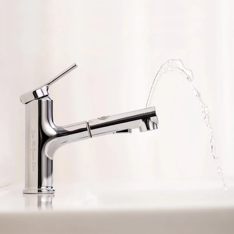 

14%Original Xiaomi Mijia dabai Bathroom Basin Faucet With Pull Down Sprayer 2 Spray Mode Single Lever Handle Mixer Tap
