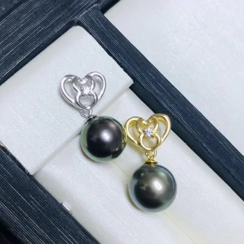 

925 Silver Pearl Pendant Mounting Pendant Findings and Component for Big Edison Pearls Jewelry Parts Fittings Women Accessories