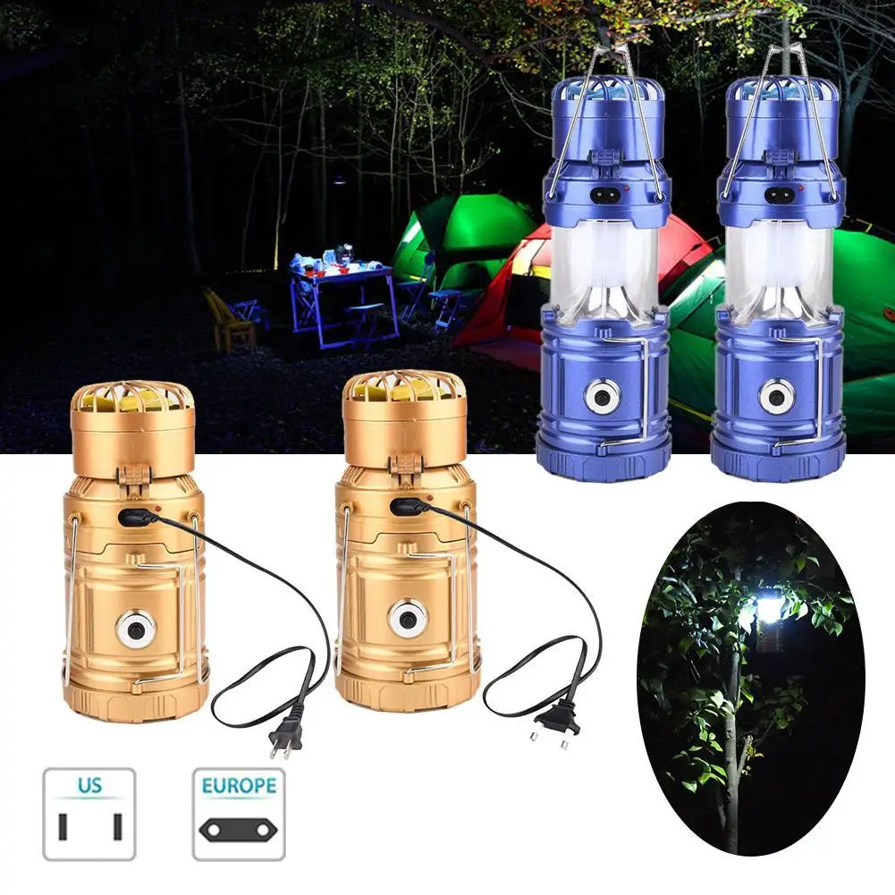 

Multi-function Solar Rechargeable Fan LED Camping Light Tent Lamp Flashlight for Outdoor activities free shipping