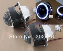 БЕСПЛАТНАЯ ДОСТАВКА, DLand 3.0 ДЮЙМОВ АВТО HID BI-XENON ОБЪЕКТИВ ПРОЕКТОРА H1 V2, С CCFL ANGEL EYE И ИНВЕРТОР, ЛЕГКО УСТАНОВИТЬ ДЛЯ БОЛЬШИНСТВА АВТОМОБИЛЕЙ