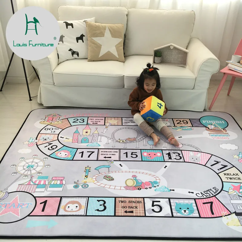 

Louis Fashion Crawling Pad Home Slow Rebound Game Thickening Baby Sitting Room Cushion