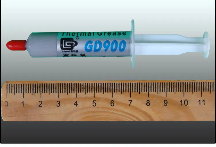 2 шт. Высокая производительность 7 г Серый GD900 Термопаста Соединение силиконового охлаждения Настольный компьютер процессор радиатор SY7