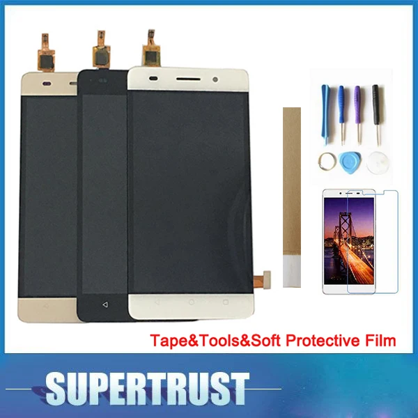 

1PC/Lot 5.0"For Huawei Honor 4C/G Play mini CHC-U01 CHC-U03 LCD Display+Touch Screen Digitizer Assembly Black White Gold Color
