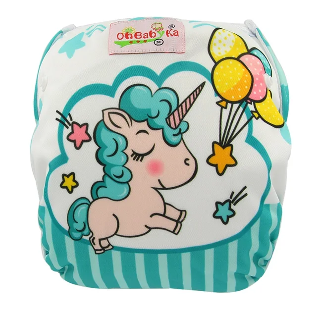 swim diaper unicorn animals printed cloth diapers cover adjustable baby boy cover photos