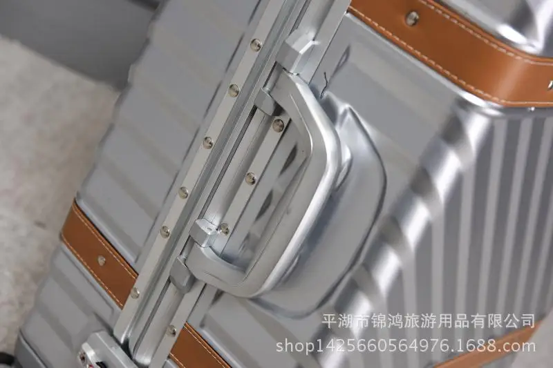 Алюминий Рамки ПК скользящий Жёсткие чемоданы чемодан путешествия троллейбус случае кабина чемодан