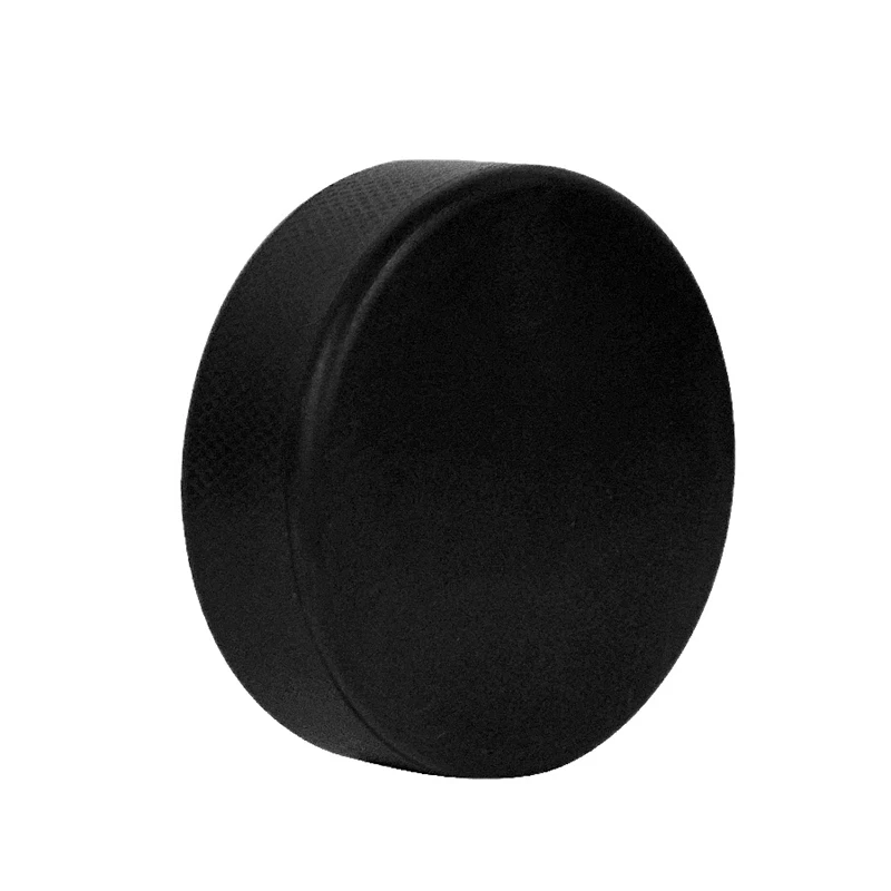 No Logo Black Rubber Ice Hockey Puck Field Hockey Ball Indoor Roller