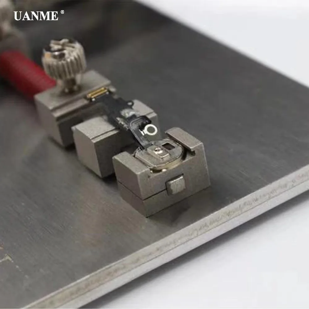 UANME Logic Board NAND Chip Clamps For Motherboard Fixture PCB Holder For iPhone Repair tool with Fingerprint Cover Opening Tool UANME Logic Board NAND Chip Clamps For Motherboard Fixture PCB Holder For iPhone Repair tool with Fingerprint Cover Opening Tool