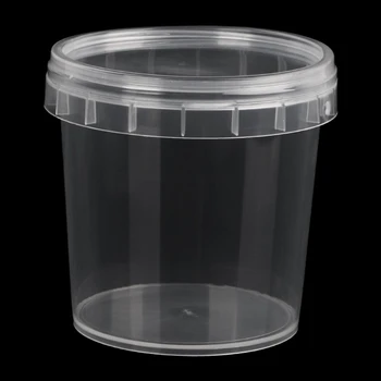 

300ml Container Playdough Foam Storage Box Slime Mud Light Clay Organizer Bucket