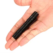 Портативный светодиодный мини-фонарик карманный фонарь Водонепроницаемый фонарь AAA батарея сильная безопасность и выживания Z1023