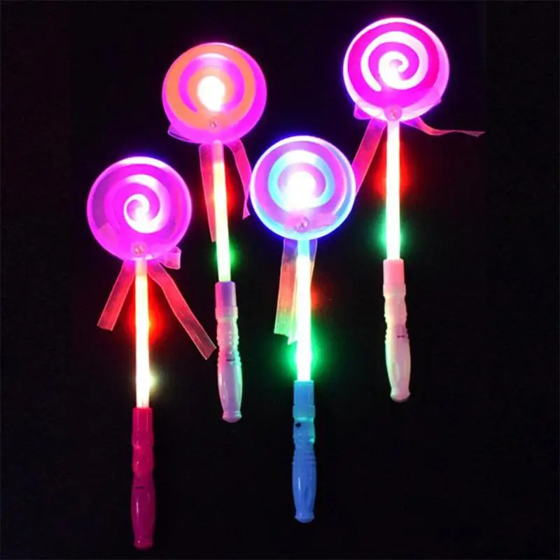 Красочные сахарные светящиеся палочки в форме сердца, игрушки со светодиодной подсветкой для детей и взрослых, волшебные светящиеся палочки, игрушки, подарки на Рождество, вечерние