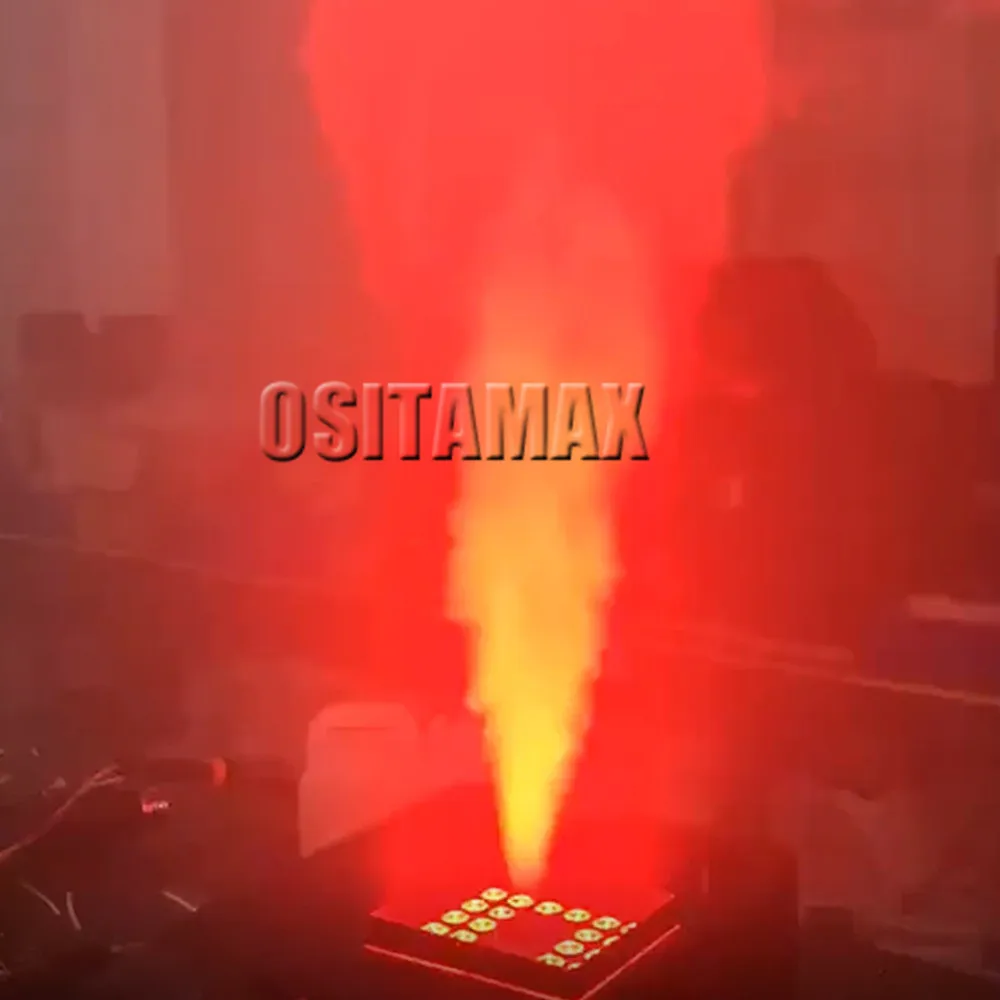 Светодиодная дым-машина 1500 Вт DMX пульт дистанционного управления 24x3 Вт RGB Fogger оборудование сценический красочный эффект foggi освещение