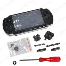 Full Housing Shell Case Cover Faceplate Set Repair Part free screwdriver for PSP 3000 Slim Series