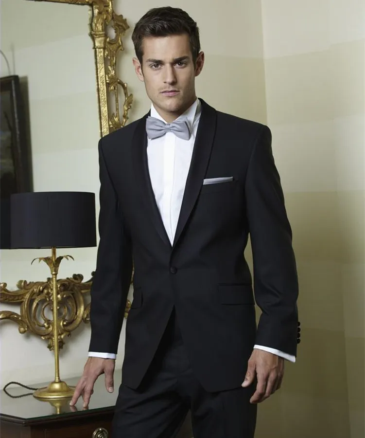 same as image Шаль с отворотом белый мужской костюм комплект Slim Fit Лучшие Мужские костюмы для мужчин жениха Выпускной свадебный жених мужской костюм s блейзеры(куртка+ брюки - Цвет: same as image