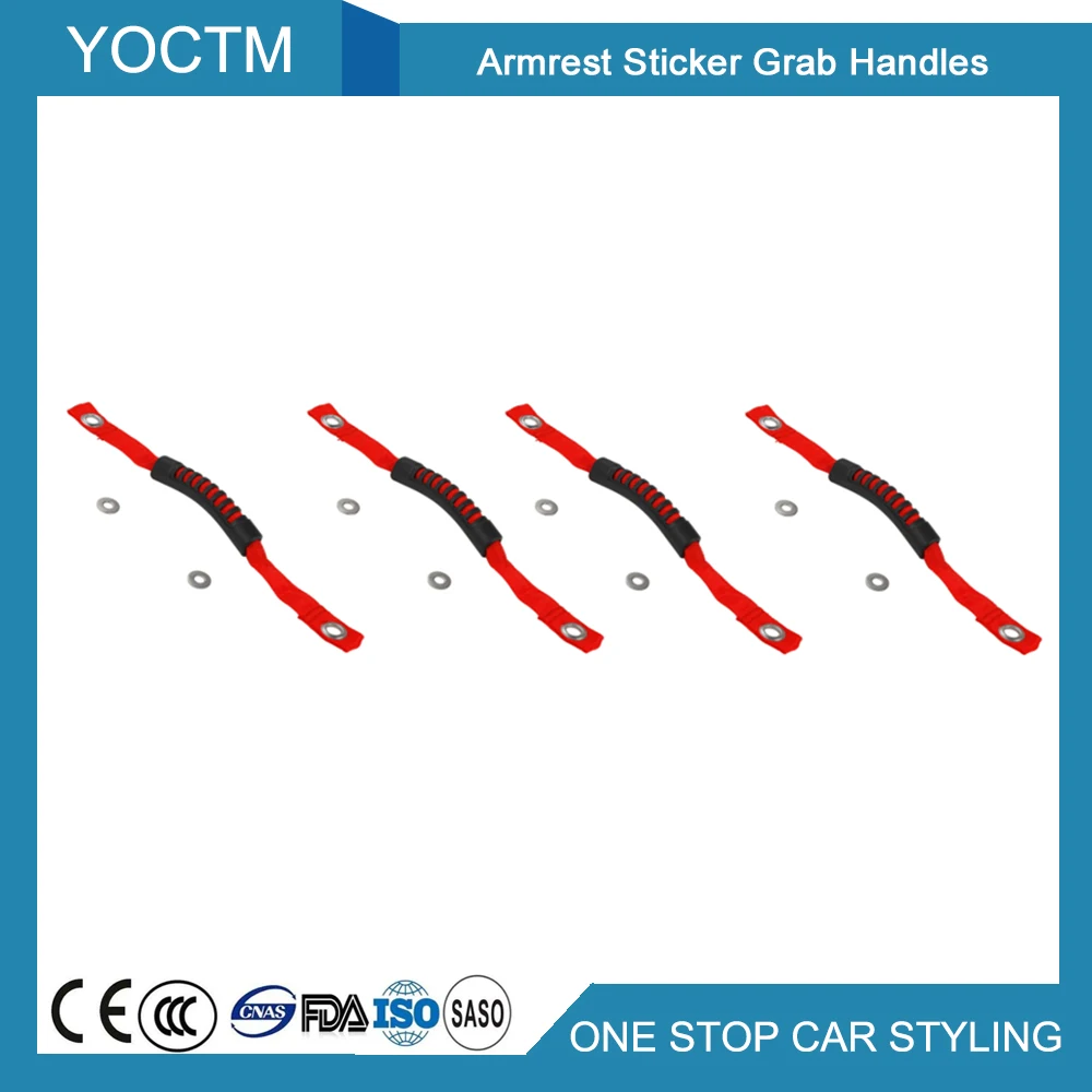 Пластиковый Оксфорд+ Металлический Подлокотник наклейка захватные ручки для Jeep Wrangler JL+ Автомобильный интерьер автомобильные аксессуары Стайлинг красный/черный