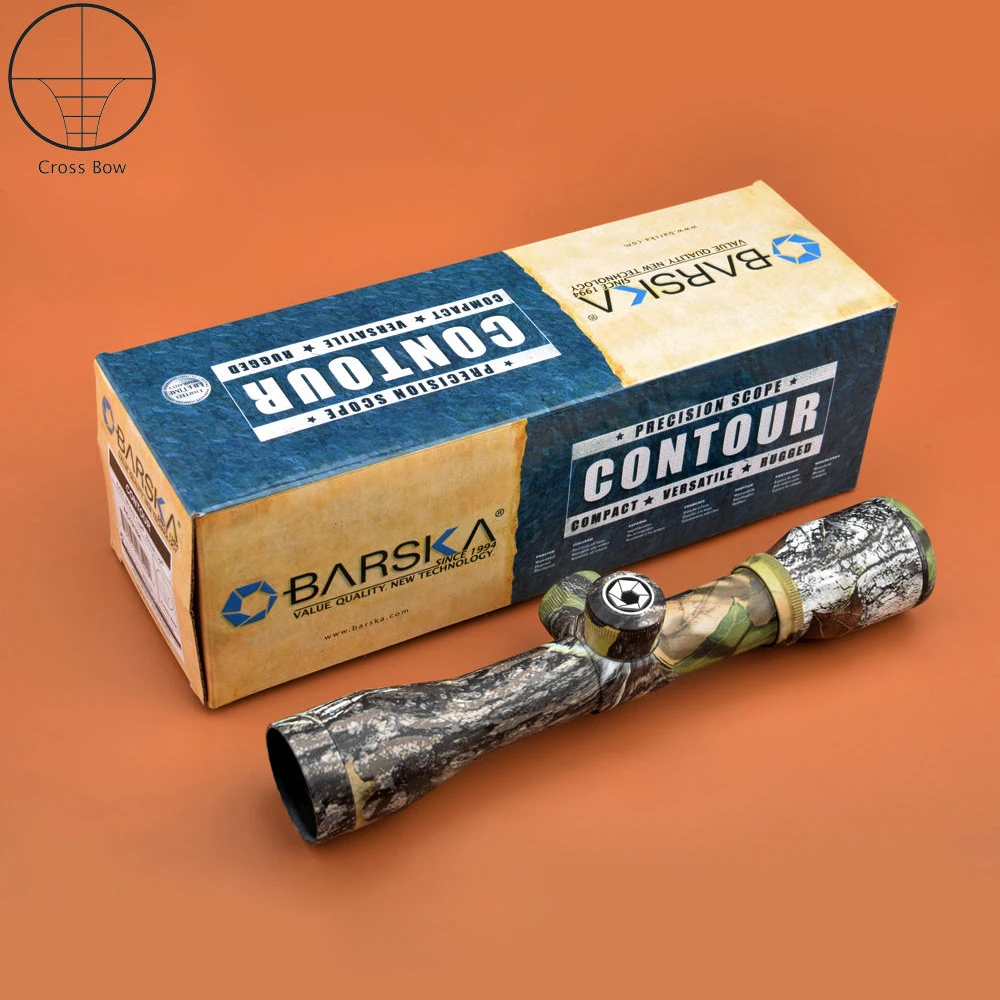 

BARSKA Scope Mossy Oak Scope BARSKA 4x32 Contour Crossbow Scope Hunting Scopes Fully coated waterproof optics Riflescope
