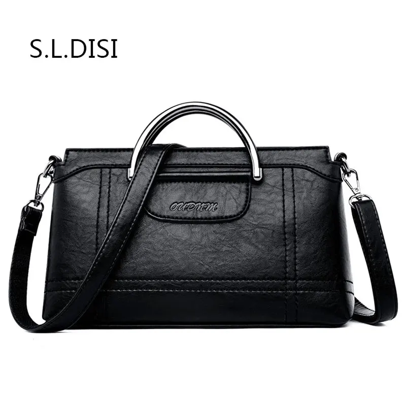 

Ladies PU Leather Handbag Women high quality bag Business Litchi Metal handle Tote hand Bag Large Capacity female Bolsos Clutch