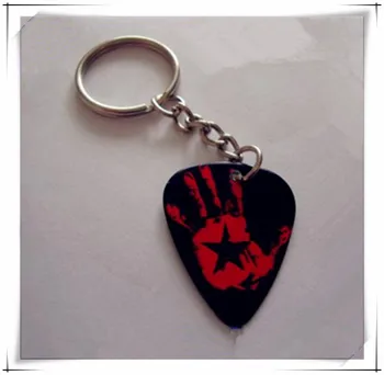 

Guitar Lover Gift wholesale custom guitar pick key ring free design online