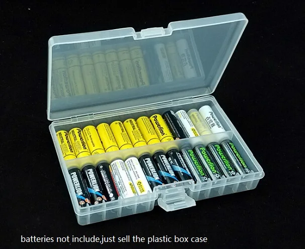 10pcs/lot AA battery Holder Protective Case Portable Plastic Battery Storage Boxes Case AA battery Organizer Container for 48 AA 10pcs/lot AA battery Holder Protective Case Portable Plastic Battery Storage Boxes Case AA battery Organizer Container for 48 AA
