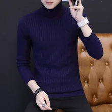 ##Special Price 2019 Men's Sleeves Knitted Sweater Autumn Winter New Style Turtleneck Warm Blouse Fashionable Pure Color Young Mens Sweaters ##Special Price 2019 Men's Sleeves Knitted Sweater Autumn Winter New Style Turtleneck Warm Blouse Fashionable Pure Color Young Mens Sweaters