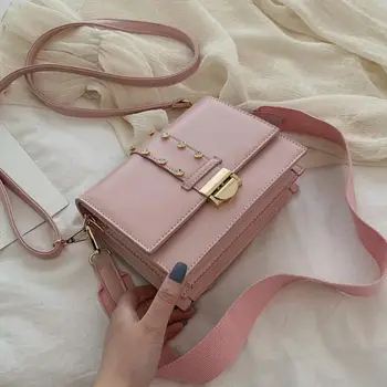 

Luxury Brand Female Square Bag 2019 Fashion New Quality PU Leather Women's Designer Handbag Diamond Lock Shoulder Messenger Bag