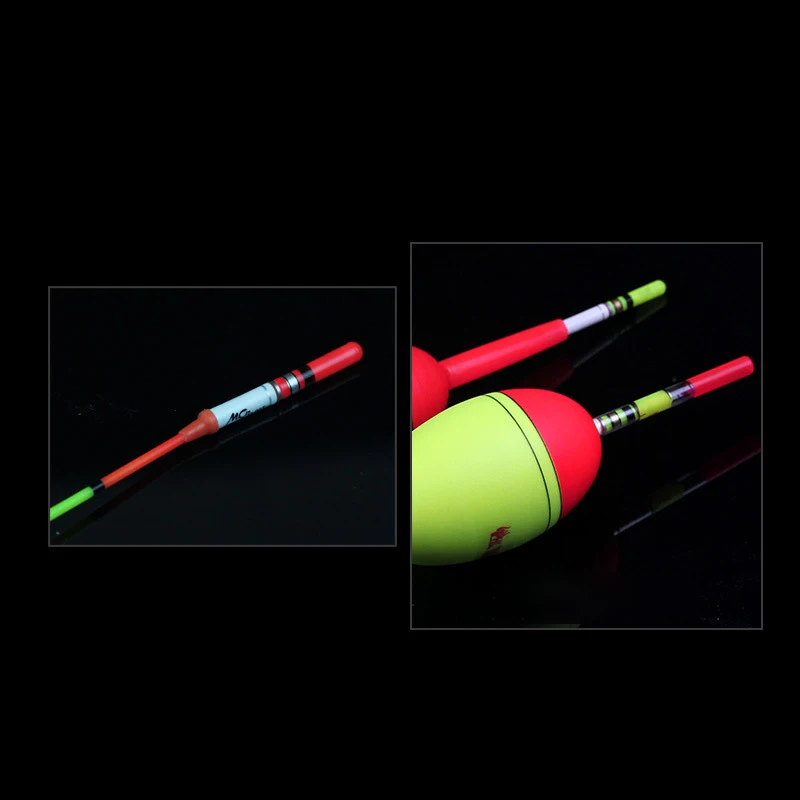 2Pc Fishing Float Light Stick Led Leuchtschwimmer für dunkle Nacht Angeln KW CH