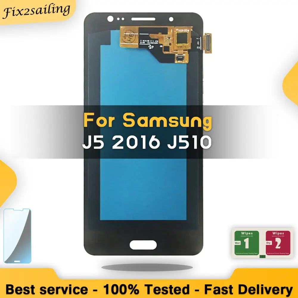Super AMOLED для Samsung Galaxy J5 2016 j510 J510F J510FN J510M ЖК-дисплей кодирующий преобразователь