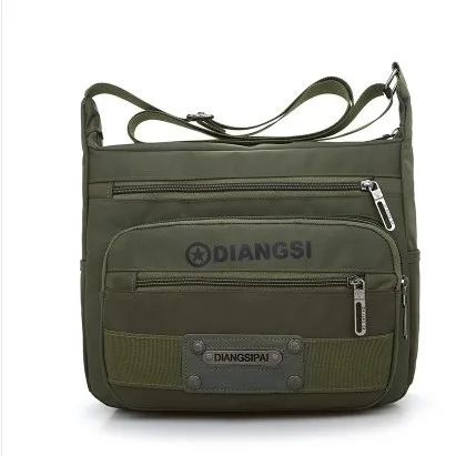 

New Fashion Men Traveller bags!Hot Shopping Male Casual shopping Shoulder&Crossbody bags fresh Nylon One-shoulder bags Carrier