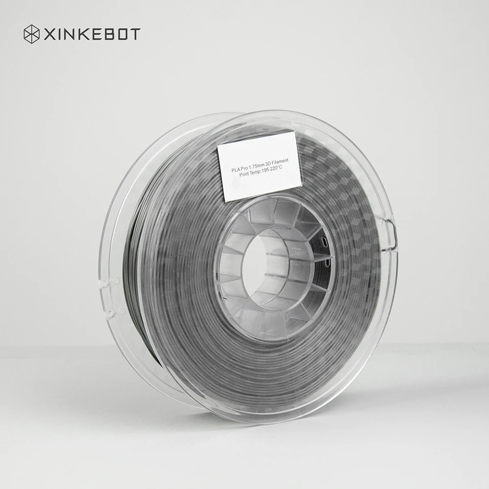 Xinkebot XK-PLA Pro нить для 3d принтера 1,75 мм Точность+/-0,05 мм 1 кг катушка серая