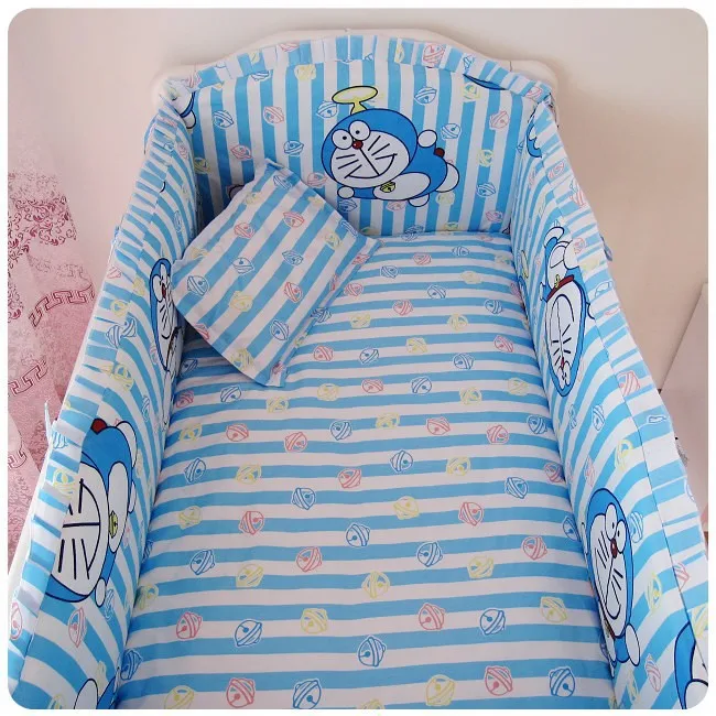 

Discount! 6pcs 100% Cotton Wholesale Baby Bedding Set ,include (bumper+sheet+pillowcase)