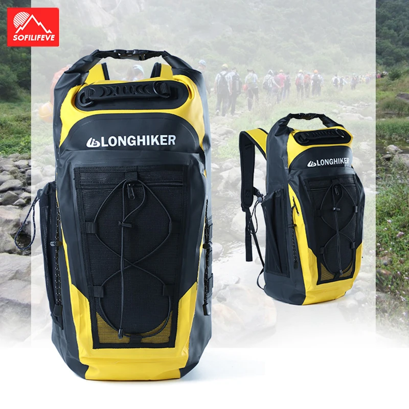 30L Waterproof Backpack Swimming Floating Dry Bag Boating Rafting
