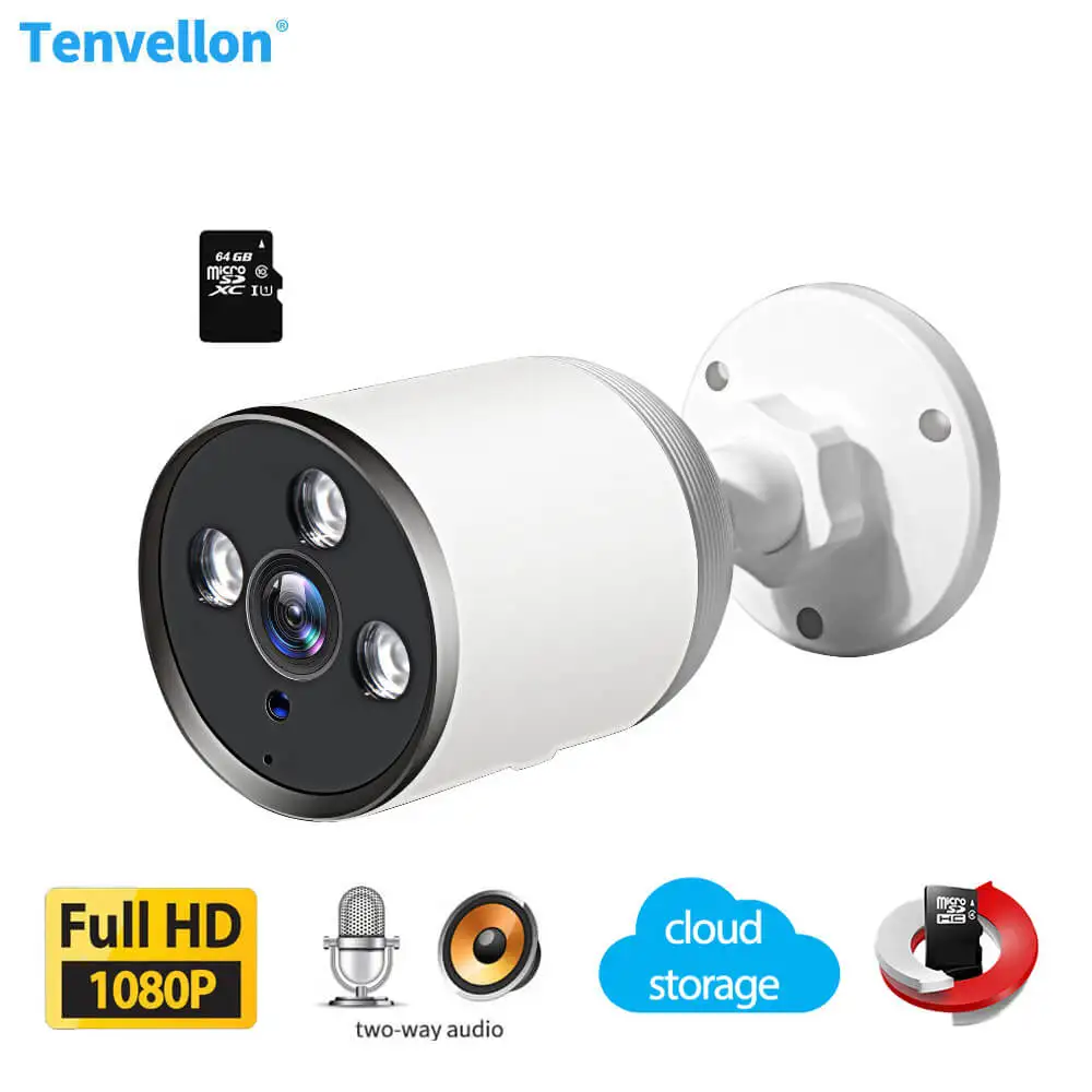 IP Camera WiFi 1080P Outdoor wifi Camera Waterproof Home Security Cloud Storage Surveillance CCTV Camera Bullet Video IR Cut IP Camera WiFi 1080P Outdoor wifi Camera Waterproof Home Security Cloud Storage Surveillance CCTV Camera Bullet Video IR Cut