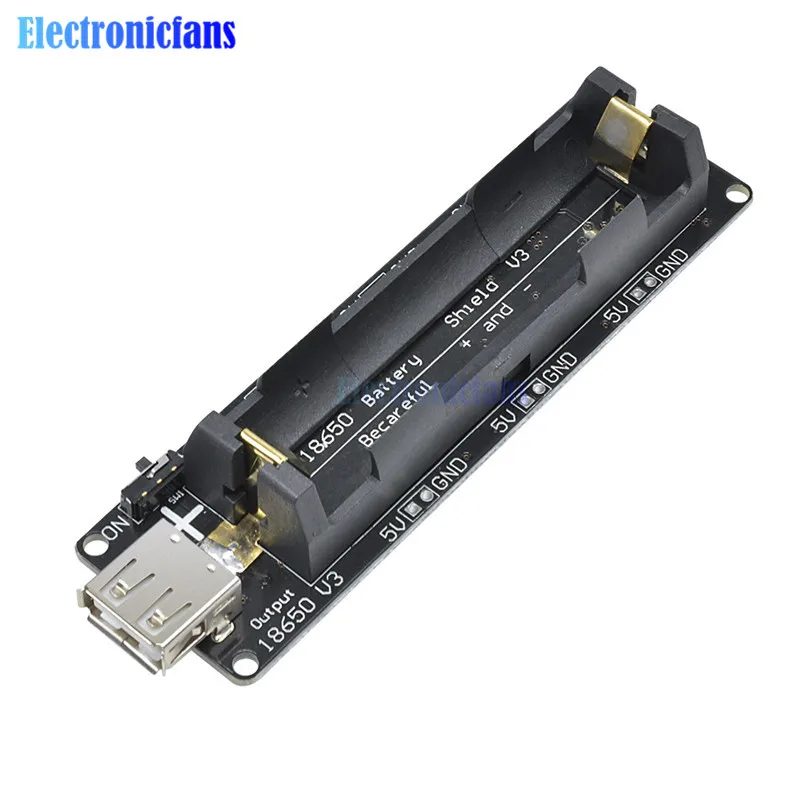 1PCS Raspberry Pi wemos Batterie 18650 Shield V3 ESP32 pour Arduino nouveau 1PCS Raspberry Pi wemos Batterie 18650 Shield V3 ESP32 pour Arduino nouveau