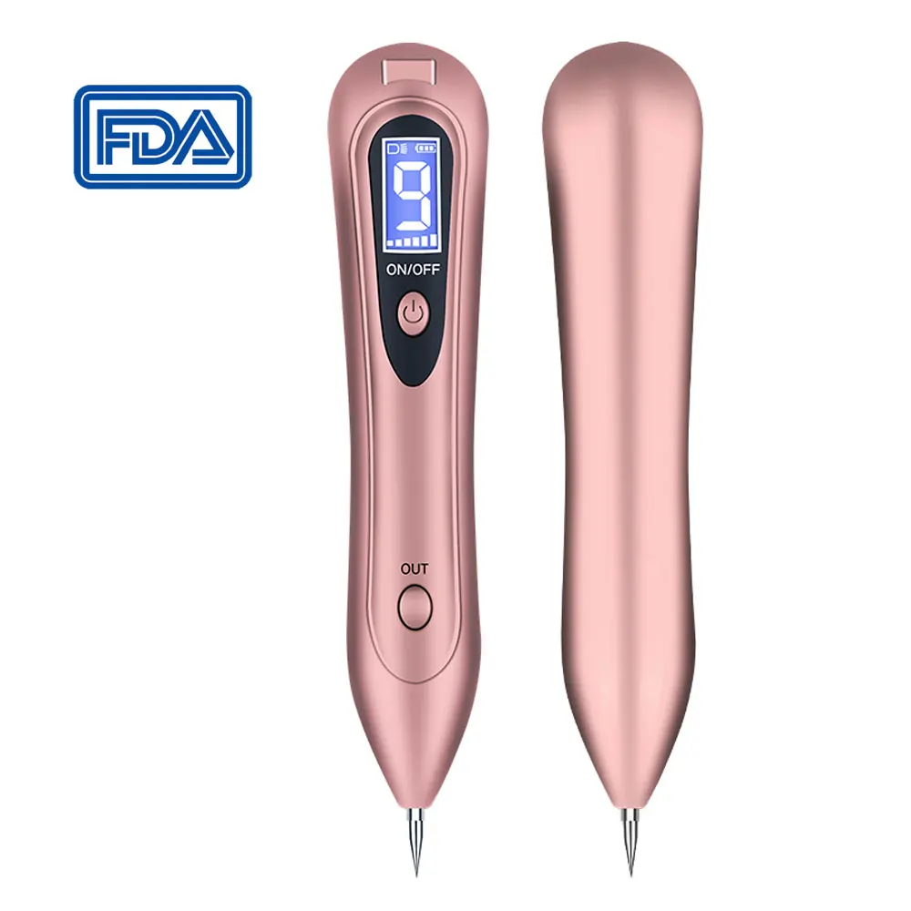 2019 FDA Лазерная плазменная ручка с ЖК дисплеем устройство для удаления татуировок