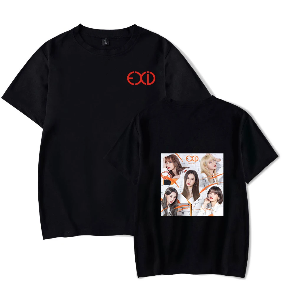 

Drop Shopping 2019 KPOP EXID Album Full Moon 2D Print T-shirt Women/Men Clothes Hot Sale Tops Short Sleeve T Shirts Plus Size