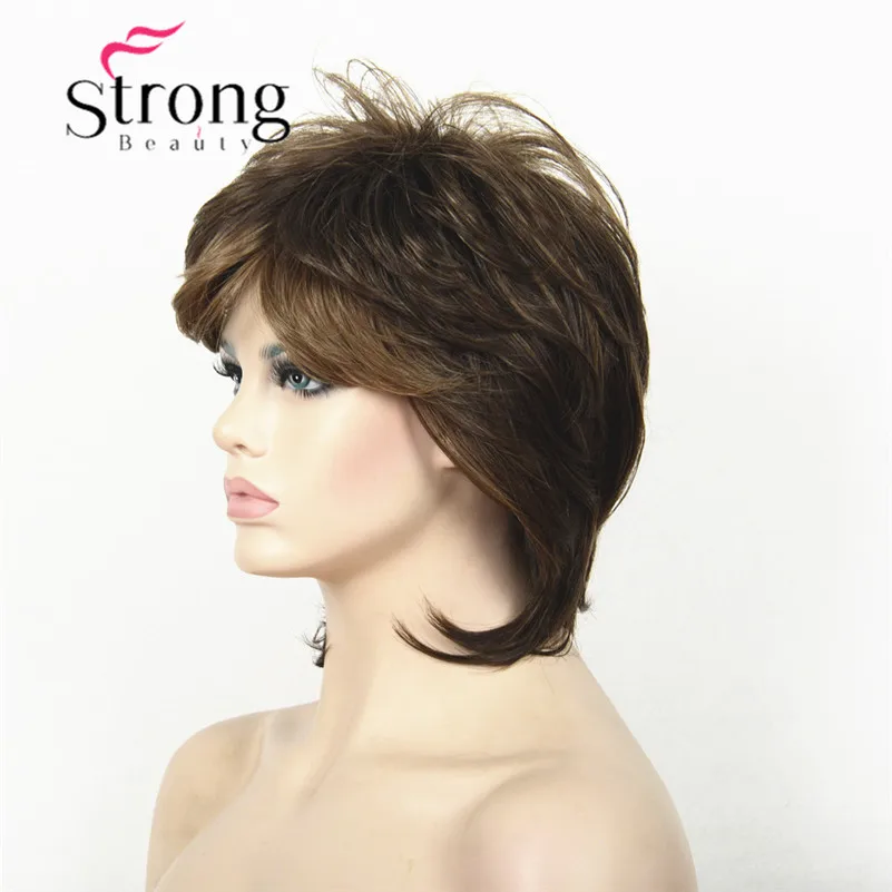 L-1943A #RM73 Brown mix wig (5)