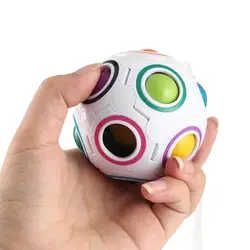 Бренд креативный магический шар Сферический волшебный куб радуги, пазлы детские развивающие игрушки для детей Волшебный куб Бесплатная
