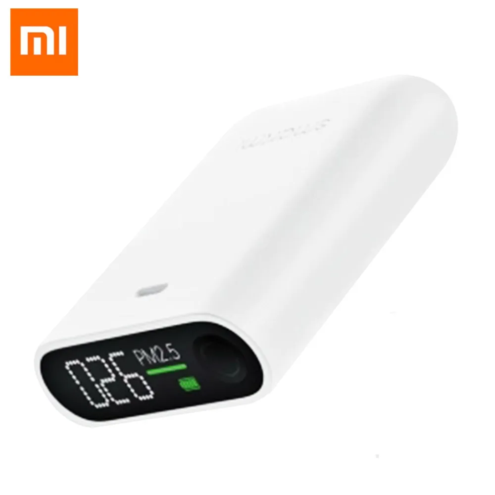 

Xiaomi Smartmi PM2.5 Air Detector Portable PM 2.5 Mini Sensitive Mijia Air Quality Monitor For Home Office Hotel Mi LED Screen