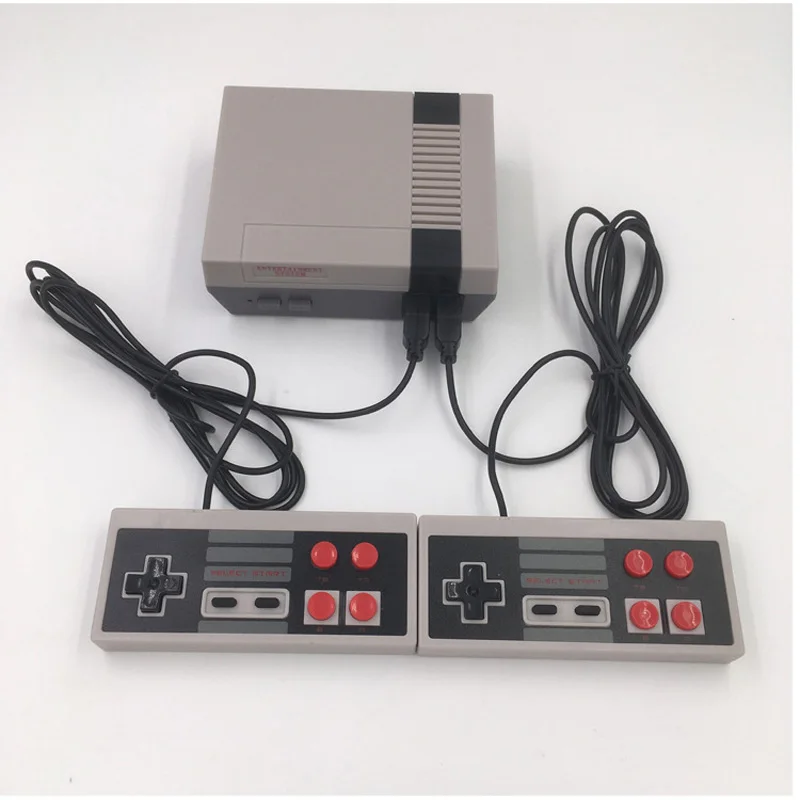 

Double Handle Nostalgic Mini TV Game Console 8-Bit Retro Video Game Console Built-in 620 Game Handheld Game Console Best Gift